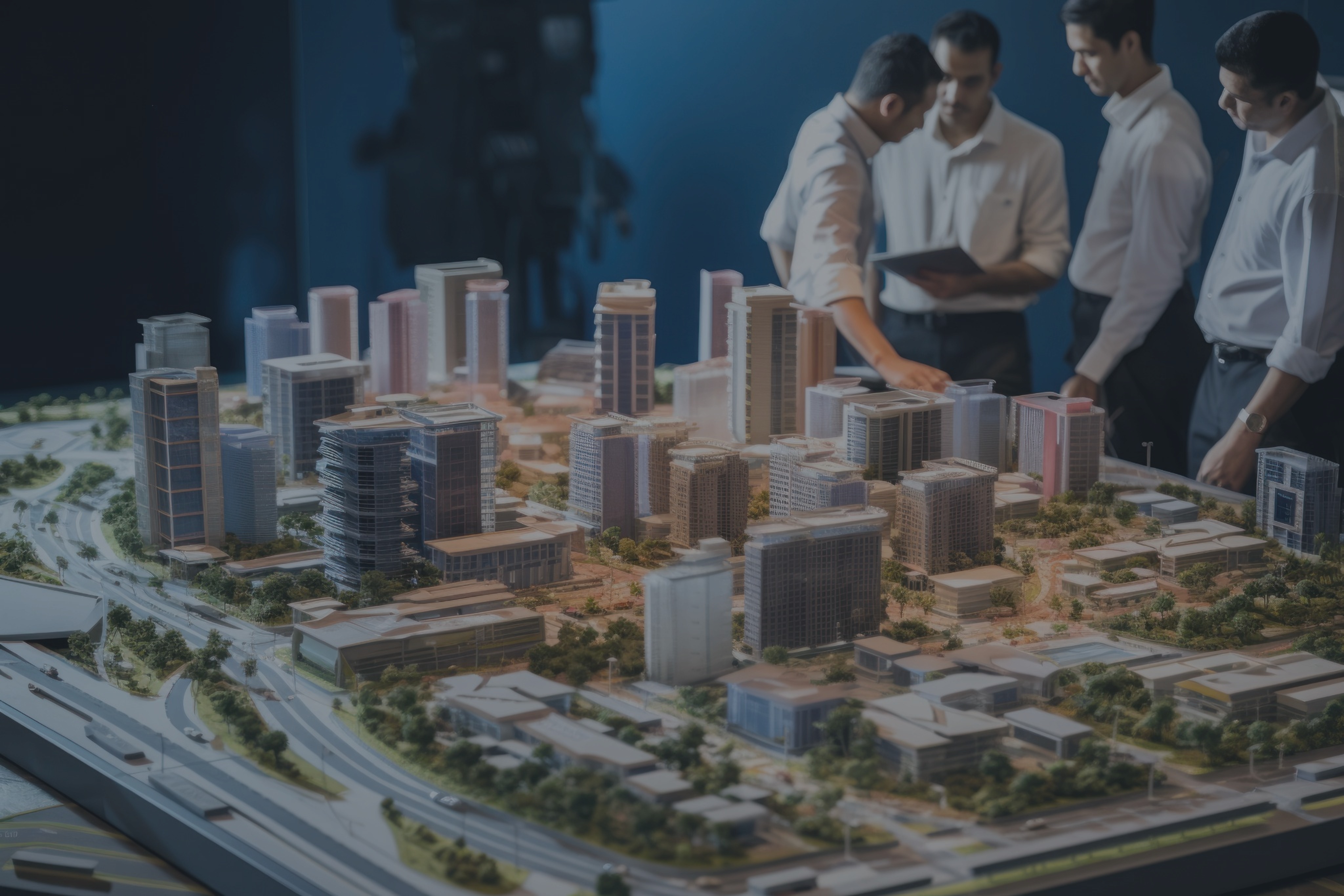 Students learning urban planning in MA in Urban Development & Economics program